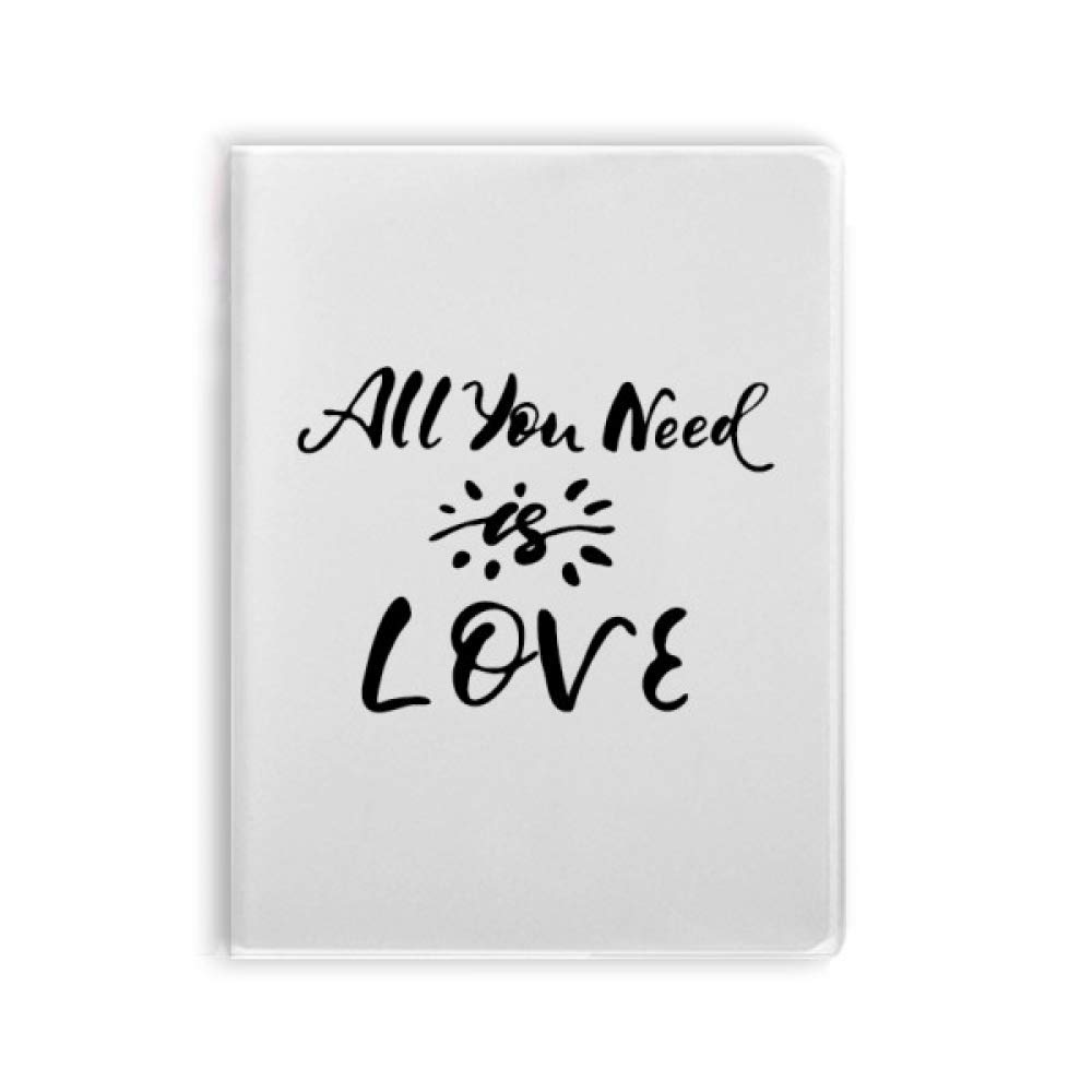 Carnet de notes All You Need is Love Sun idée cadeau originale pour anniversaire et fêtes - 4