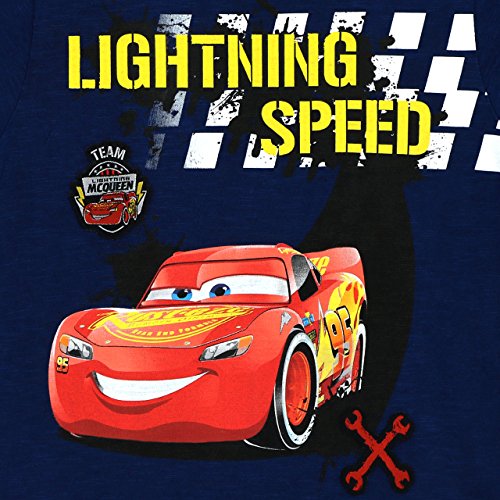 Disney Cars Boys' Cars Lightning McQueen T-Shirt2