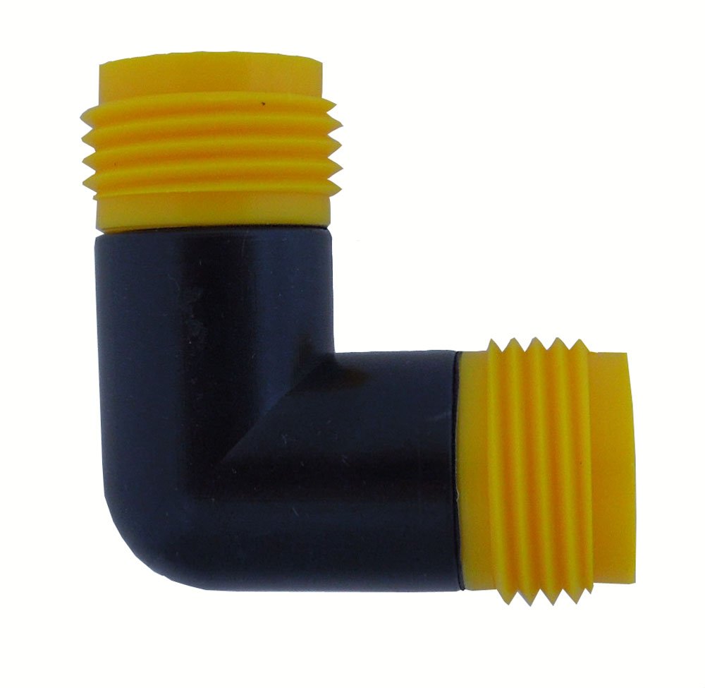 Mr. Drip .580 Soaker Hose Elbow, Bag of 25