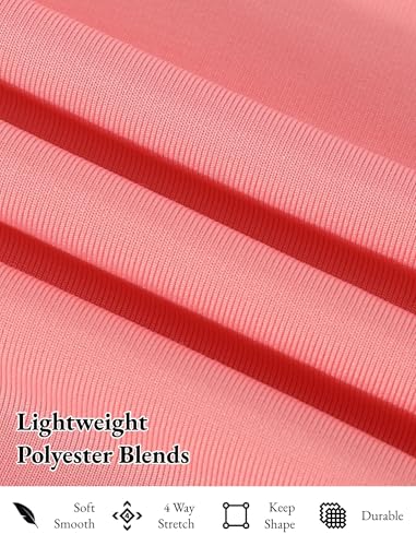 EXARUS Girls Leggings Flare/Skinny Yoga Pants Lightweight Flat/Crossover Waist Multipack Dance High Waisted Soft 6-14Y4