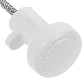 Uonlytech White Folding Window Handle for Casement Window Glass Panels