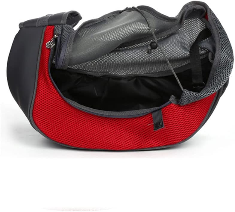 Pet Dog Sling Carrier Breathable Mesh Travel Safe Sling Bag Carrier Built-in Safety Buckle for Dogs Cats Small Pet