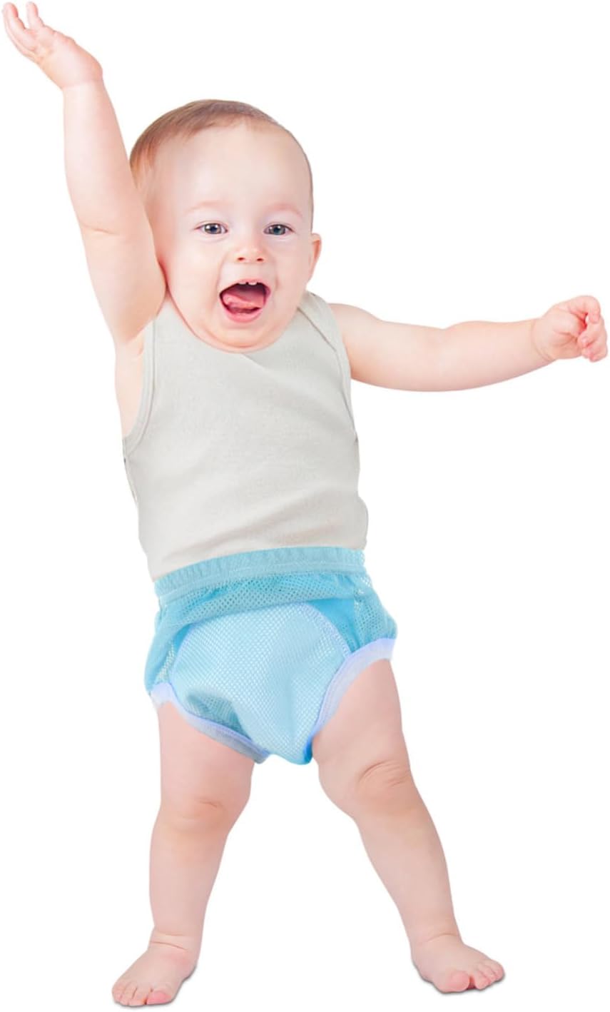 Abaodam 3pcs Potty Training Pants Breathable Boy Girl Underwear Cotton Tpu Membrane Assorted Color