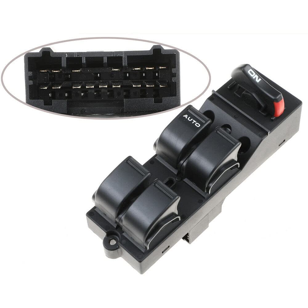 Commutateur principal de fenêtre électrique pour Civic 1996-2000 | Commande fluide 4 portes