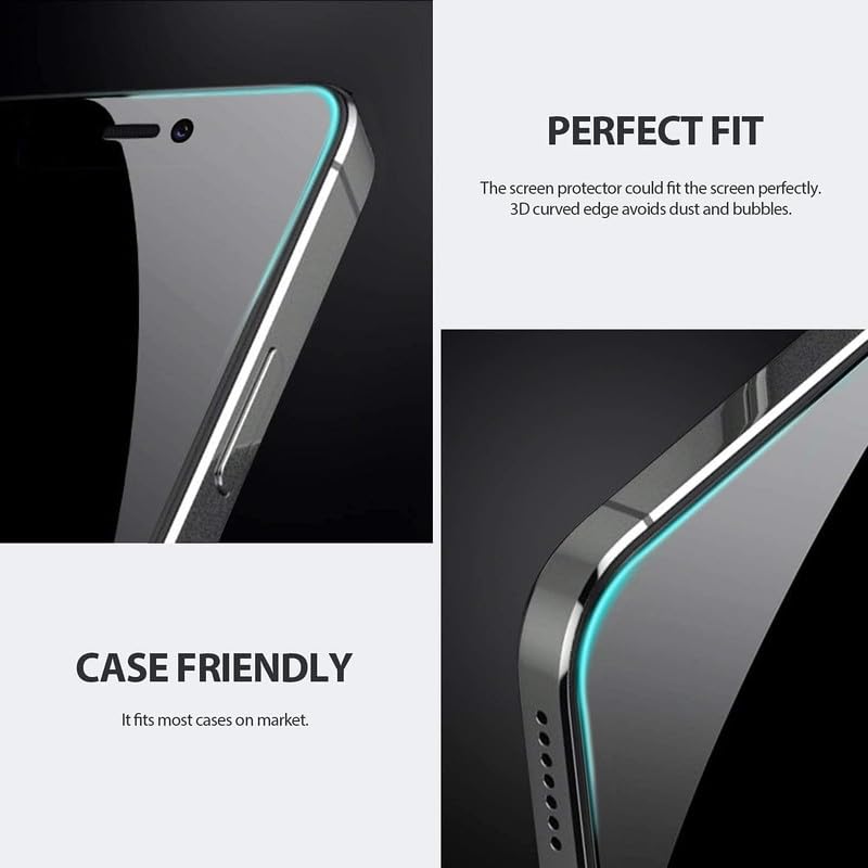 Image of ArmorSuit 2 Pack Anti-Spy Privacy Tempered Glass Screen Protector Guard for iPhone 14 pro max (6.7 Inch)