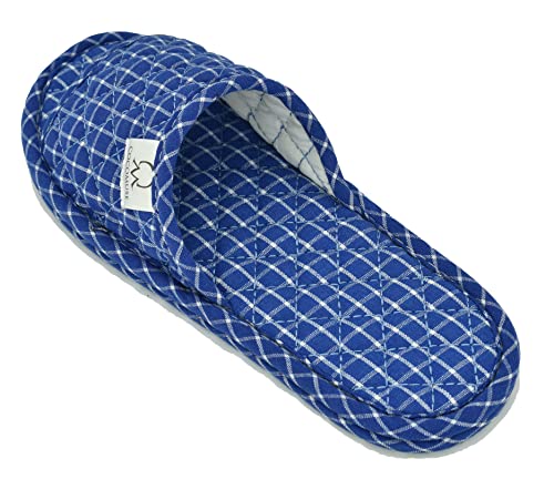 Image of Ultralight Soft Indoor Open Toe Cotton linen Slippers Absorb Sweat Cloth Bottom House Slippers