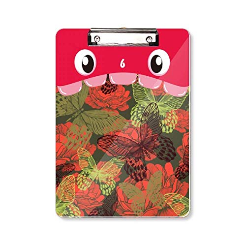 Porte-bloc vintage A4 papillon pour sublimer vos notes de jardin botanique
