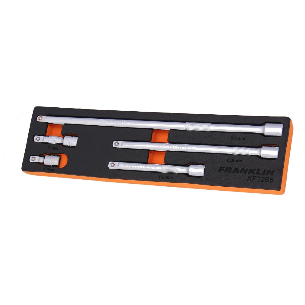 1/2" Drive Extension Bar Set 5 PCE Franklin Tools XF1265
