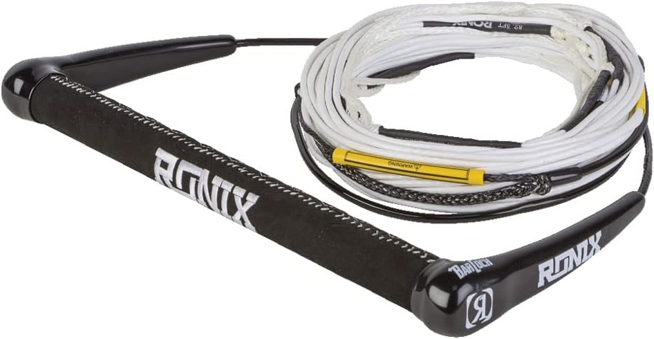 Mango para wakeboard RONIX Combo 5.0 Hide Grip con cuerda R6 de 80 pies