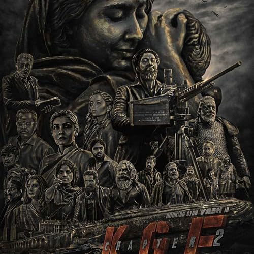 KGF chapter 2 movie review cover art