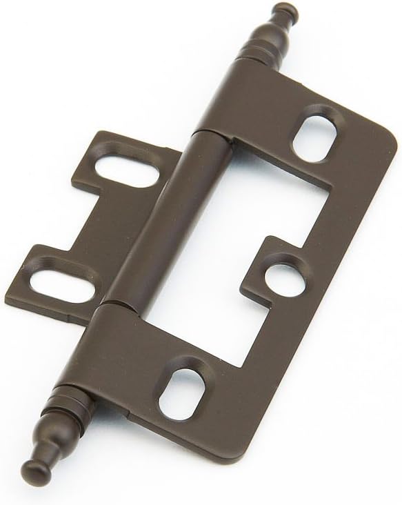 Schaub Minaret Tip Non-Mortise Hinge-Oil Rubbed Bronze