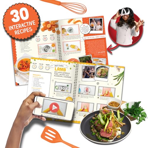 Abacus Brands VR MasterChef Junior – Livre de Cuisine de réalité virtuelle pour Enfants et kit d'apprentissage interactif de la Nourriture (Version complète – Lunettes incluses) – vue 2