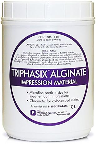 S400 Triphasix Chromatic Alginate in Canister with Measuring Scoop, Trial Pack, 1 lb.