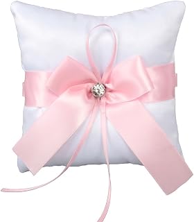 Cabilock Cushion Shape Pillow 14x14cm Wedding Pillow for Wedding Ceremony Stylish