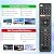 Universal Remote Control Compatible with Samsung/LG/Sony/Vizio/Hisense/T'CL/Insignia/Toshiba/JVC/Philips/Sanyo/Onn/Sharp/RCA/Element/Westinghouse/Emerson and DVD/Blu-ray Players