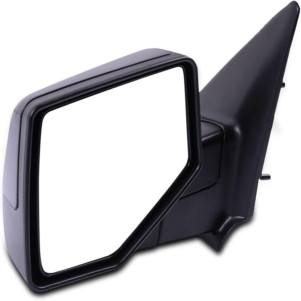 Driver Side Black View Mirrors Fit for 2006 2007 2008 2009 2010 2011 For Ford Ranger Manual Folding Non-heated Exterior Mirrors 0