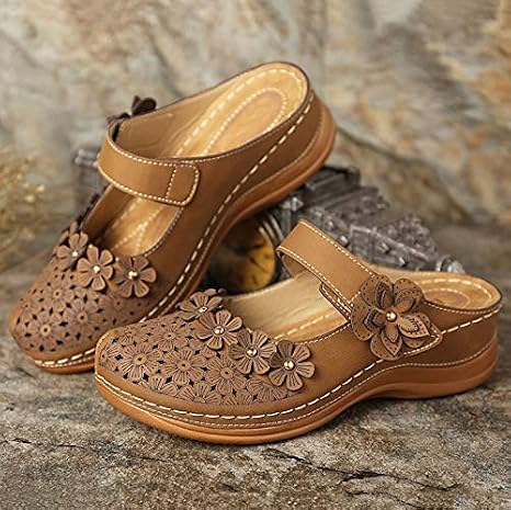 Women Closed Toe Sandals Summer Clog 