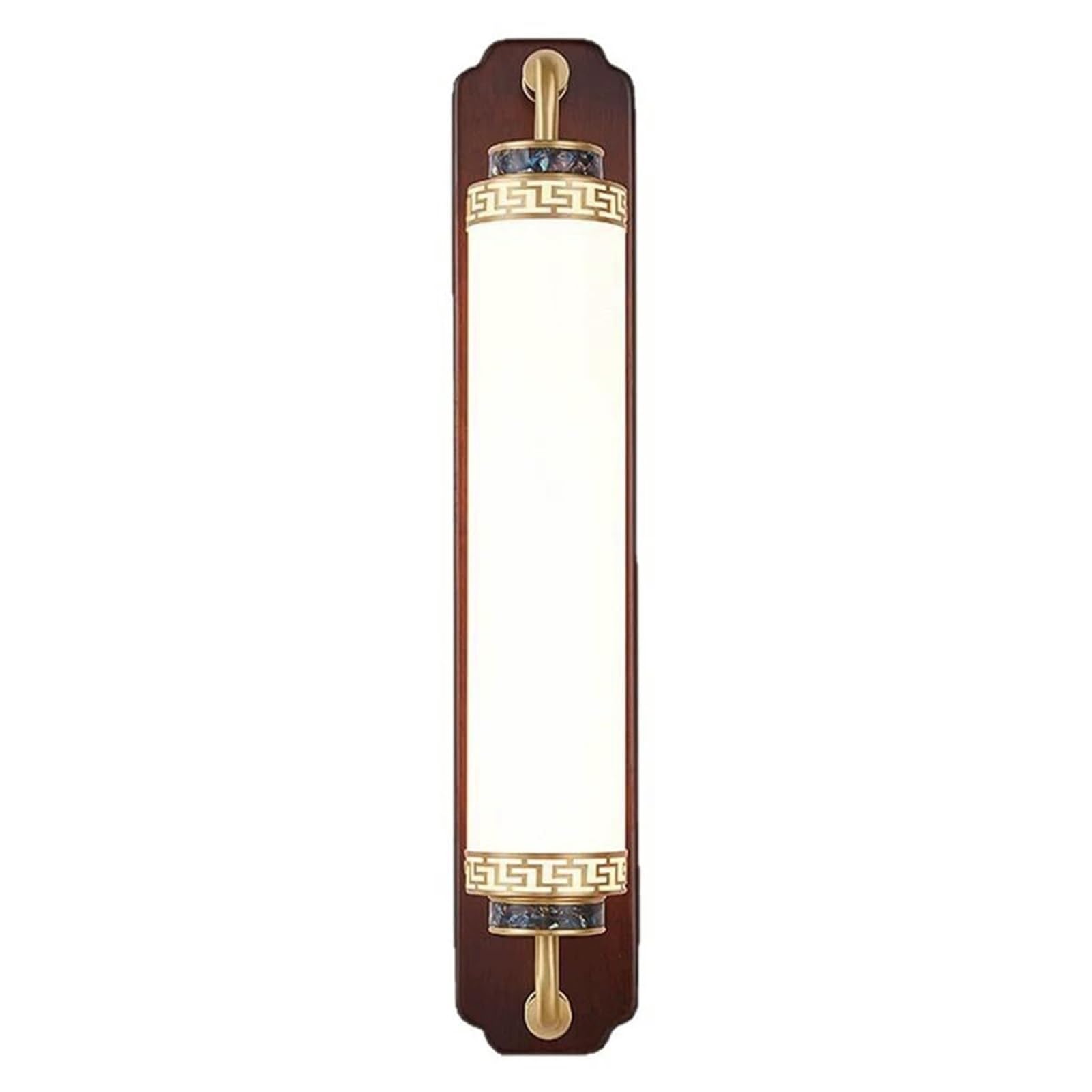 KBUUKYYXouy Classic Super Bright Wall Light Lamp Sconce Fixture Chinese Style Brass Dimmable Farmhouse with Acrylic Shade for Living Room Porch Entryway Dining