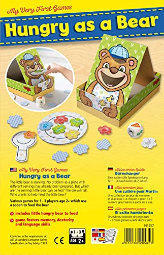 HABA My Very First Games - Hambriento como un oso - Juego de memoria y destreza para niños desde los 2 años miniatura 5