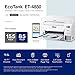 Epson EcoTank ET-4850 Wireless All-in-One Cartridge-Free Supertank with Scanner Copier, Fax, ADF and Ethernet, The Printer Office Printer - White