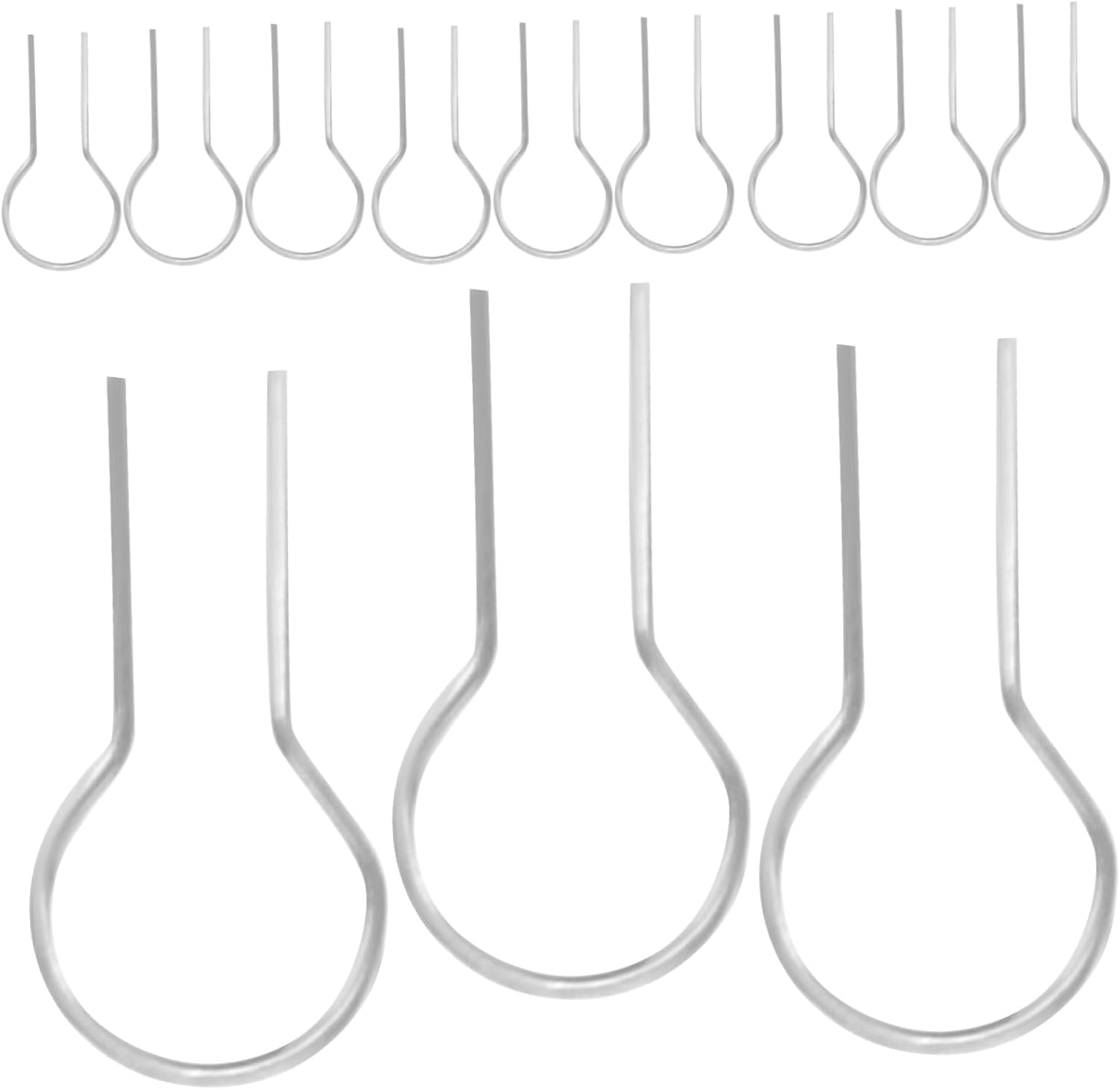 VILLFUL 500pcs Jewelry Hanging Burning Needles Pottery Firing Tools for Use Essential Accessory for Pottery Crafts