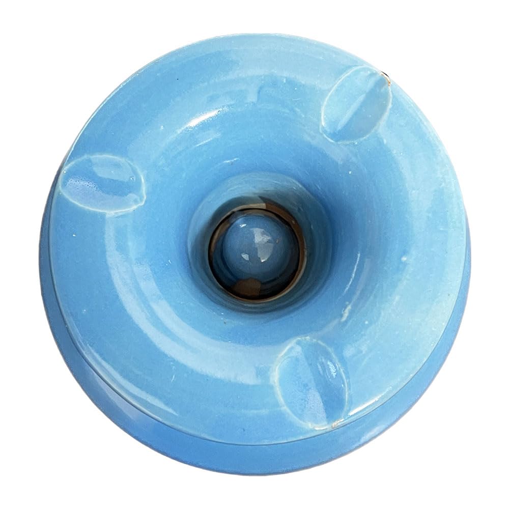 Posacenere marocchino ceramica fatto a mano diam. 10 cm h 8