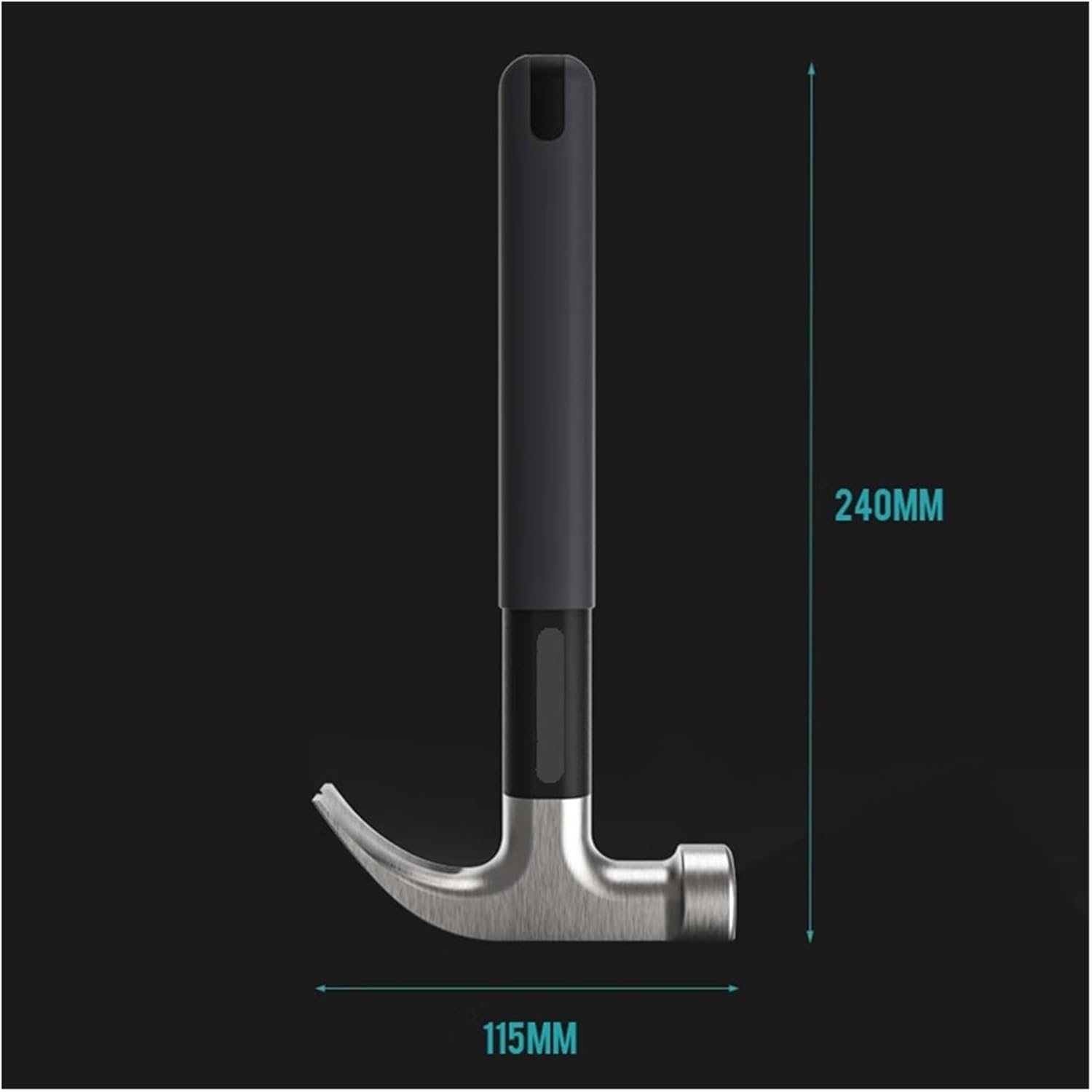 Claw Hammer Claw Hammer Household Woodworking Multi-Function Non-Slip Pulling Nail Tools
