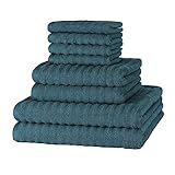 Merana Oslo Luxus Handtuch Set - 4X Gästehandtuch, 2X Handtuch und 2X Duschtuch - Handtücher aus 100% feinster Baumwolle - Kuschelweiche Frottee Handtücher - Handtuchset in Premiumqualität