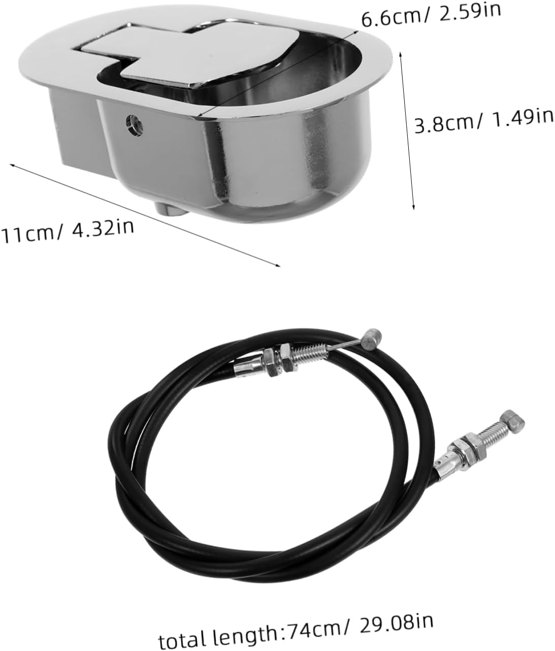 Alipis 5pcs Recliner Release Pull Handle Cable for Easy Installation and Replacement Design Material