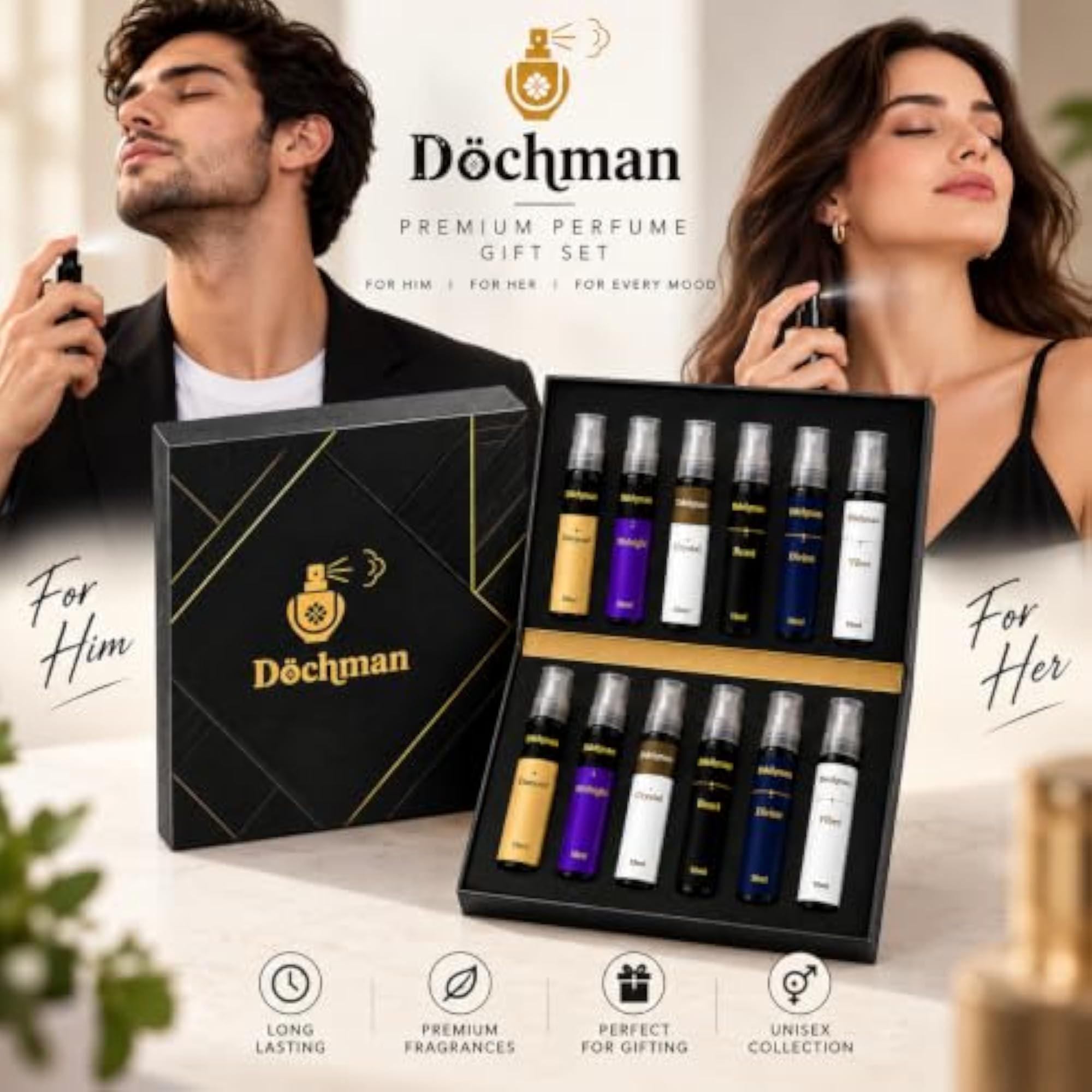Duchman Eau De Parfum Spray, 10ml