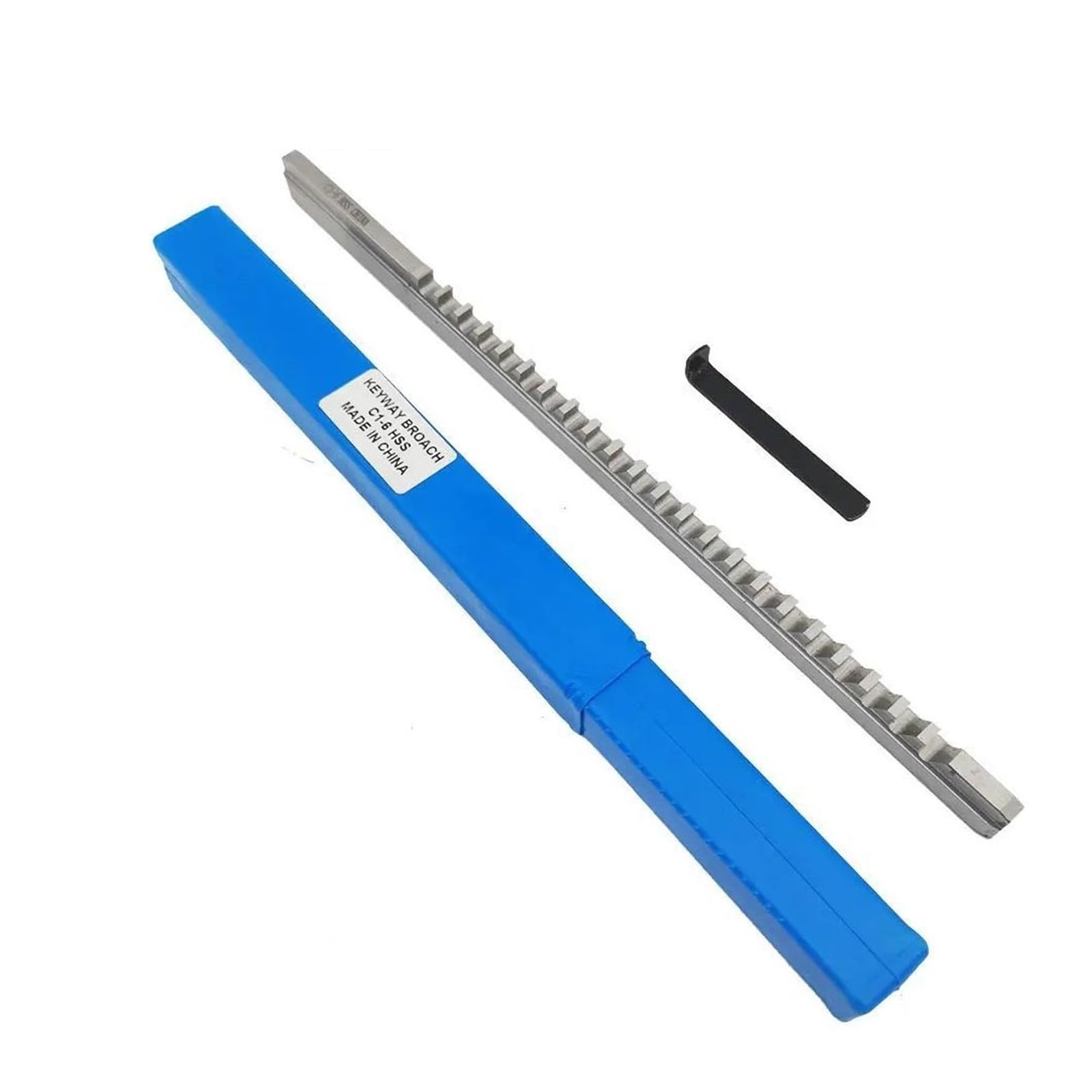 1PC Broches de clavette à pousser de type 2/3/4/5/6/8/10/12/14/16/18 mm A1/B1/C1/D1/E1 Outils de clavette HSS Résistance à la chaleur(C1 8mm)