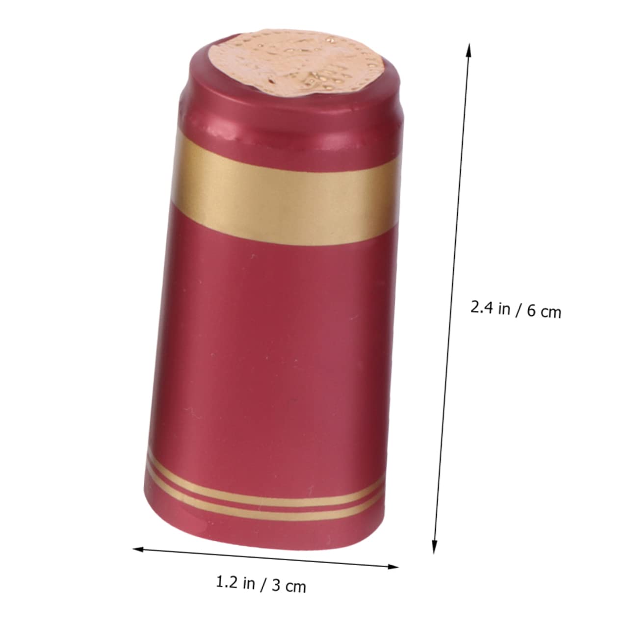 NAMOARLY Red Wine Bottle Heat Shrinkable Rubber Cap Shrink Wine Caps for Cruise
