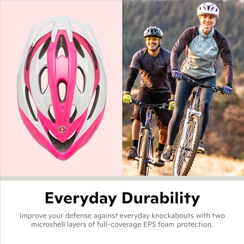 image for Schwinn Thrasher Bike Helmet for Adult Men Women Age 14+ with Suggeste