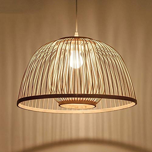 Lustre en bambou style nouveau étude chinoise pour bureau et espace lecture