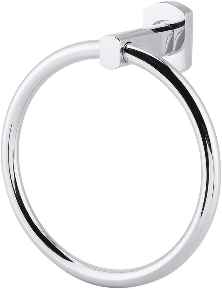 Generic Stainless Steel Towel Ring, Wall Mounted Bathroom Towel Holder with Brushed Surface for Home Use, and, Rust Free Durable