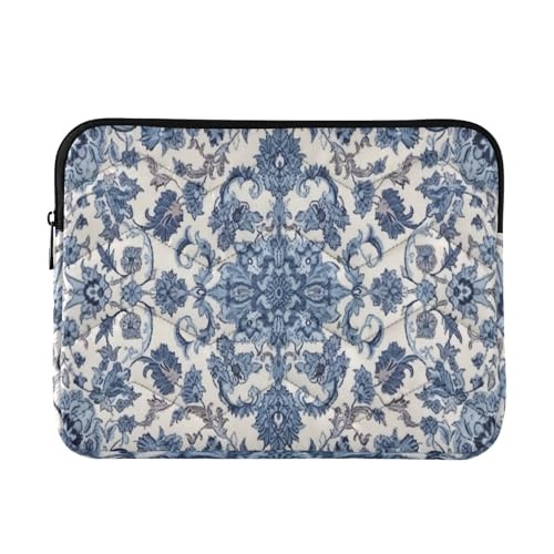 Funda para portátil 13-14 pulg. azul, impermeable y resistente
