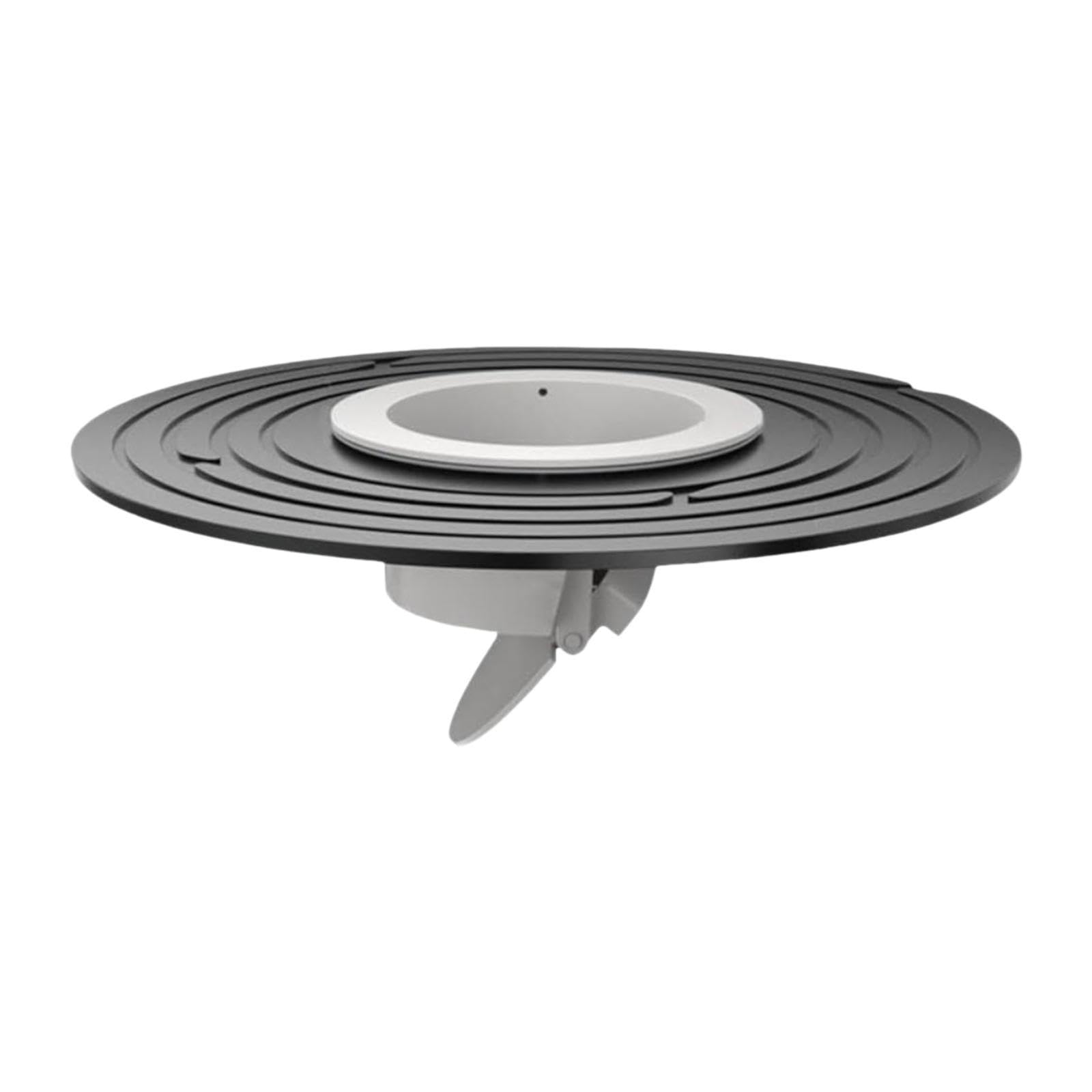 Floor Drain Core Plug Insert Mount Hotel Showeroom Laundry Room Hair Catcher Black-image-45
