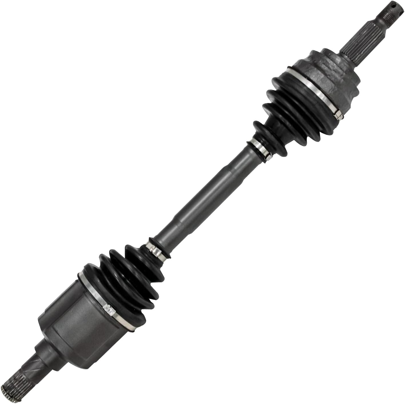 Detroit Axle - Front Left CV Axle for Dodge Caliber Jeep Patriot Compass | 2007 2008 2009 2010 2011 2012 2013 2014 2015 2016 2017 Driver Side CV Axle Shaft Replacement