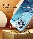 GVIEWIN Etui kompatybilne z iPhone 13 Pro Max 6,7" 2021 5G, ultra cienkie, cienkie, błyszczące, miękkie, odporne na uderzenia etui na telefon komórkowy (granatowe)