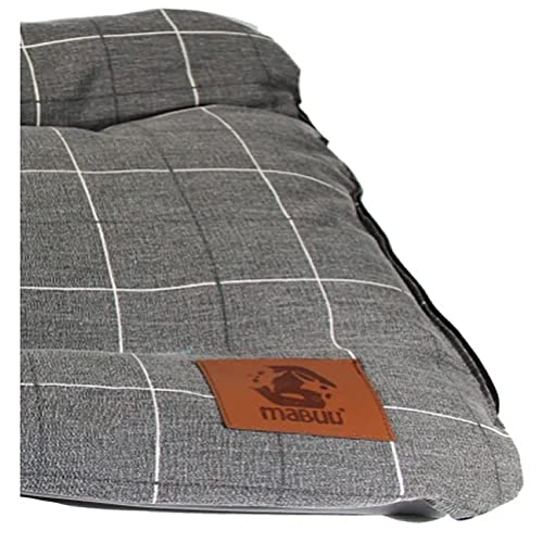 Cama Para Cachorros Colchonete Pet Reforçado Mabuu Pet (Pequeno, Cinza)