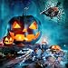 Amaxiu Halloween Streich Spinnenfiguren, 2 Stück Riesige Realistische Spinnen Action Modelle Kunststoff Tier Fake lebensechte gruselige für Halloween Requisiten Veranda Spukhaus Partyzubehör