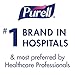 PURELL Advanced Hand Sanitizer Gel Refills, Includes 3 Dispenser Adapters, 450 mL Refills for ES Everywhere System Dispenser (Pack of 6) - 1450-06