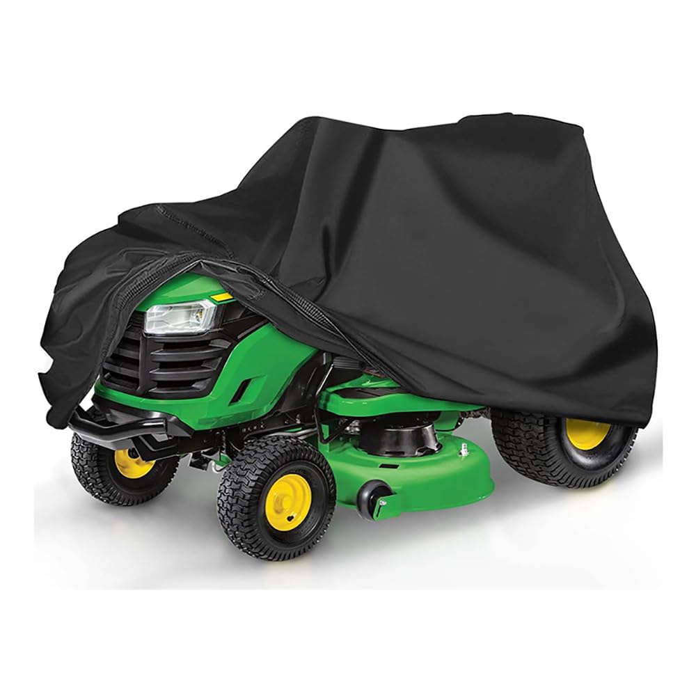 Funda para Cortacésped para John Deere X107 2021-pr 42", Resistente Al Polvo A Los Rayos UV Al Viento Y A La Lluvia Apto para Uso Al Aire Libre