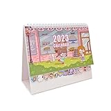calendario escolar unam enp 2019 Material: papel LLCOP Calendario de Escritorio 2023, decoración Creativa de Escritorio, Suministros Escolares, Calendario de Escritorio, Suministros de Oficina