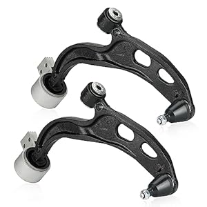 Front Lower Left & Right Control Arms w/Ball Joints Suspension Kit for 2010-2012 Ford Taurus(FWD), 2009-2012 Lincoln MKS MS401122 MS401121 (2PCs)