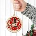 Wooden Drum Major Ornaments for Christmas Tree, Marching Band Drum Major Xmas Ornament, Musical Drum Major Marching Band Gifts Keepsake for Band Director, Band Leader, Conductor, Musician, Music Lover