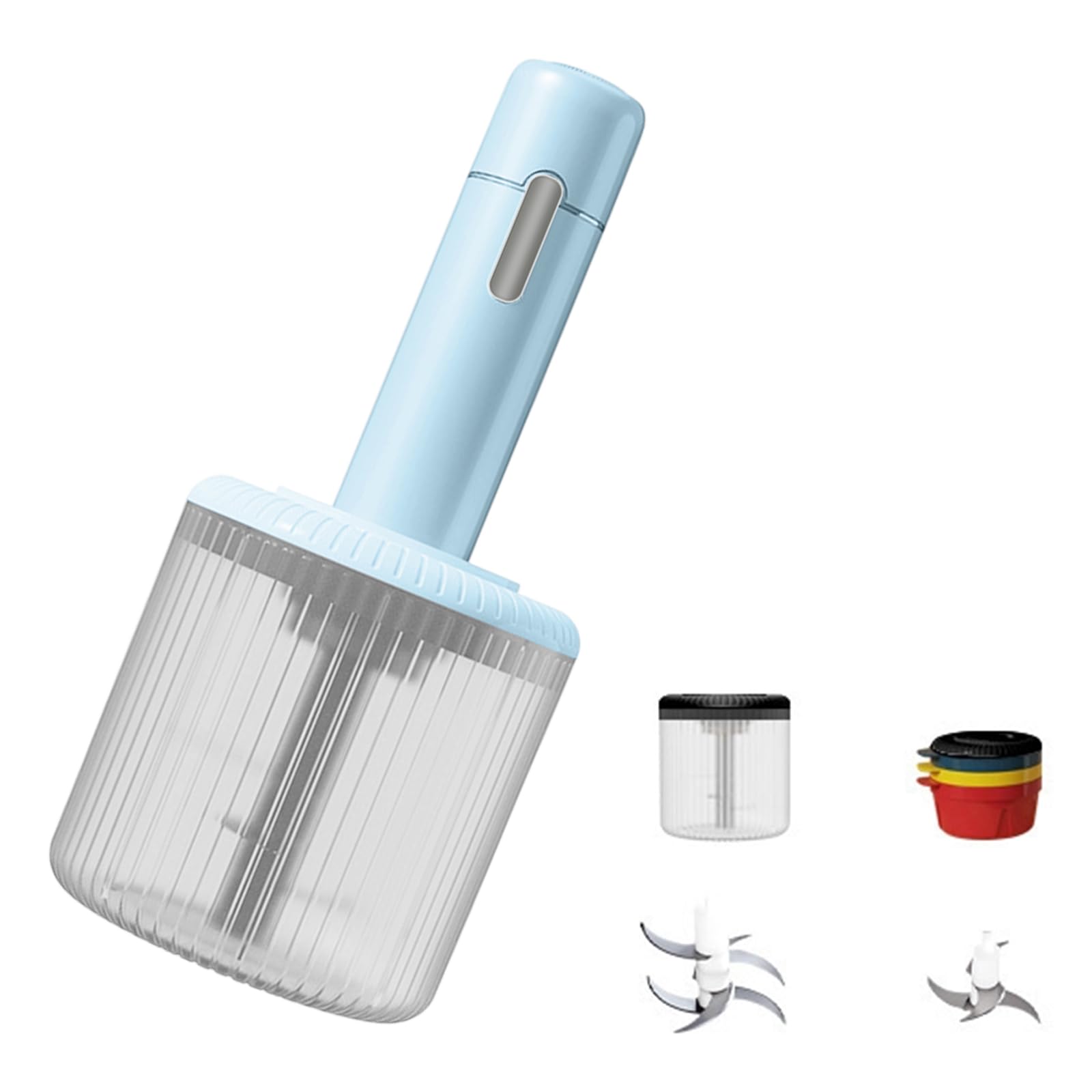 Dispositivo de cocina multifunción picadores eléctricos para carne, nueces vegetales, motor de bajo ruido, perfecto para apartamentos, espacio de nueces, verduras, bajo, multifuncional, silencioso
