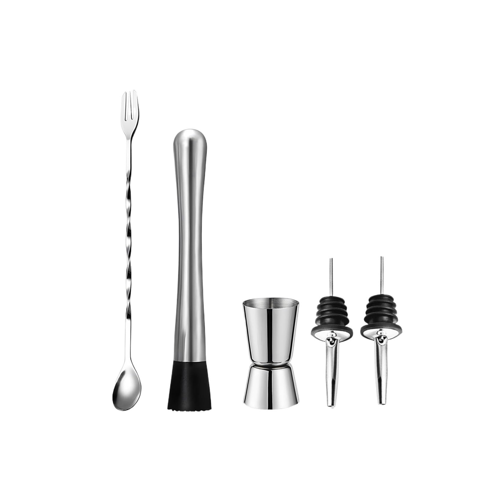 Générique Shaker à Cocktail, mélangeur de Bar, Boisson et Mesure, Jigger cuillère mélanger, Outils