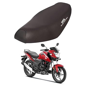 SP 160 Bike Seat Cover Protect from Rust and Dust, PU Leather Waterproof Durable Seat Cover (Black)