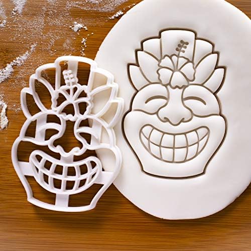 Happy Tiki Mask cookie cutter, 1 piece - Bakerlogy image 5